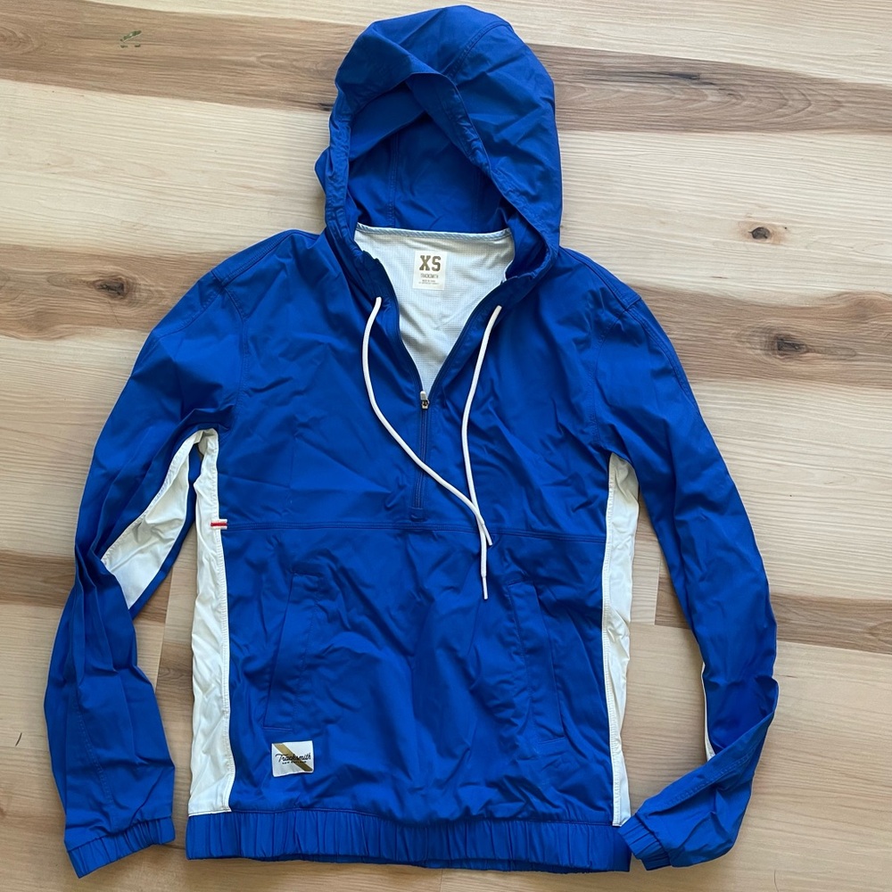 Tracksmith windbreaker lightweight hoody jacket RARE xs